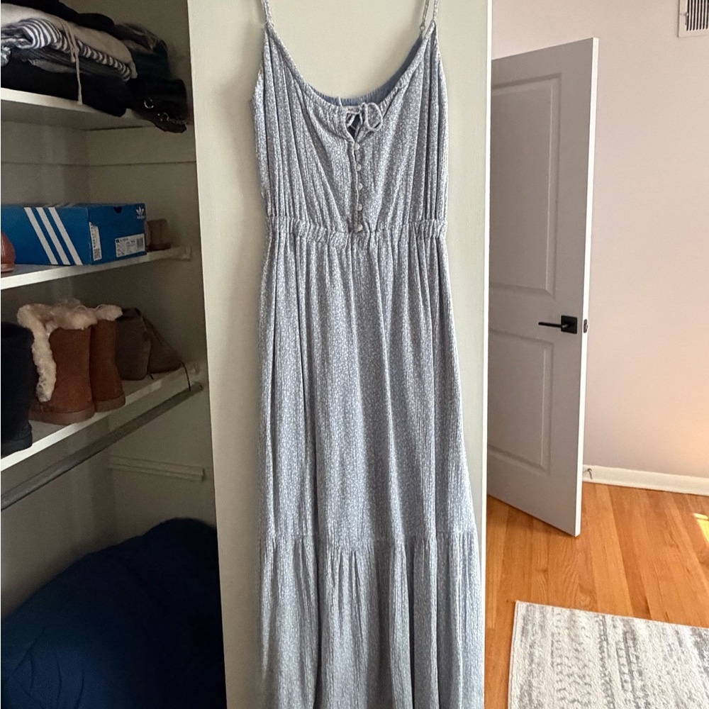 Abercrombie light blue Sun Dress